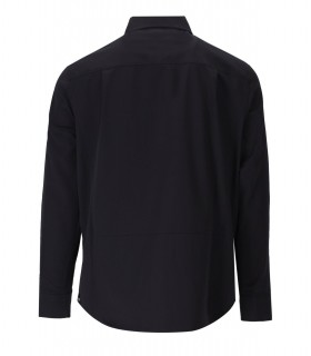 EMPORIO ARMANI NAVY BLUE TECHNICAL SHIRT