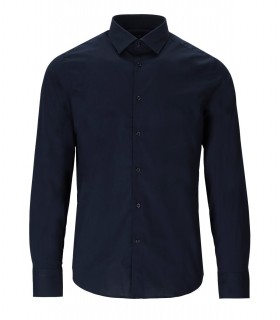 CHEMISE BLEUE EN POPELINE GMF 965