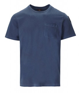 T-SHIRT BASIC TEE BLU PARAJUMPERS