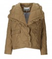 GANNI BEIGE QUILTED JACKET