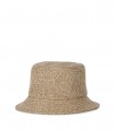 MAX MARA WEEKEND FASE BEIGE BUCKET HAT