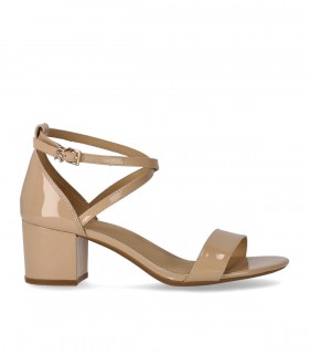 SANDALE À TALON MOYEN SERENA FLEX NUDE MICHAEL KORS