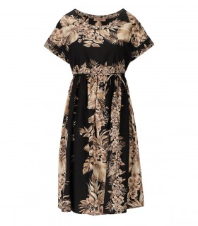 TWINSET BLACK FLORAL DRESS