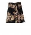 TWINSET BLACK FLORAL SHORTS