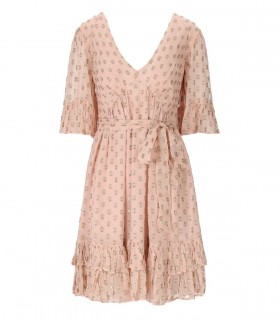 TWINSET ROSA KLEID MIT GÜRTEL