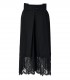 TWINSET SCHWARZE WIDE LEG HOSE MIT SPITZE