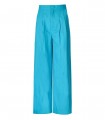 PANTALON STRAIGHT LEG BLEU CLAIR WEILI ZHENG