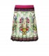 JUPE V-EMBLEM GARDEN MULTICOLORE VERSACE JEANS COUTURE