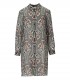 MAX MARA BEACHWEAR NYSSA WIT ZWART OVERHEMD JURK