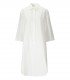 MAX MARA BEACHWEAR UNCINO WIT OVERHEMD JURK