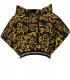 FELPA CROP CON CAPPUCCIO SKETCH COUTURE NERA VERSACE JEANS COUTURE