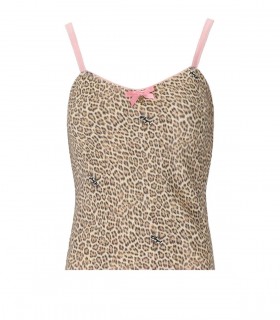 TOP ESTAMPADO DE LEOPARDO BLUGIRL