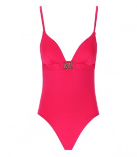 MAILLOT DE BAIN UNE PIÈCE CECILIA FUCHSIA MAX MARA BEACHWEAR