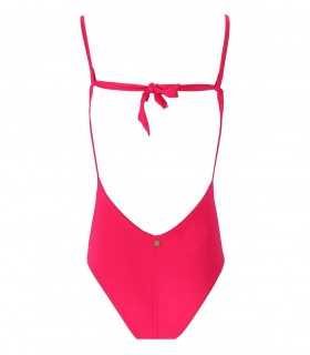 MAILLOT DE BAIN UNE PIÈCE CECILIA FUCHSIA MAX MARA BEACHWEAR