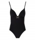 MAX MARA BEACHWEAR CECILIA BLACK SWIMSUIT