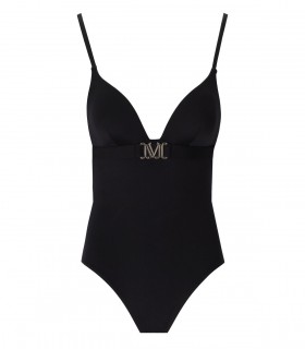 BAÑADOR ENTERO CECILIA NEGRO MAX MARA BEACHWEAR
