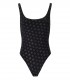 BAÑADOR ENTERO CLARICE NEGRO MAX MARA BEACHWEAR