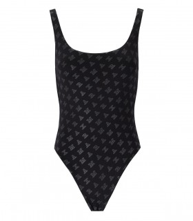 MAX MARA BEACHWEAR CLARICE BLACK SWIMSUIT