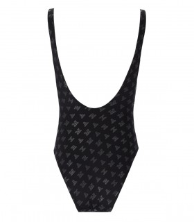 MAX MARA BEACHWEAR CLARICE BLACK SWIMSUIT