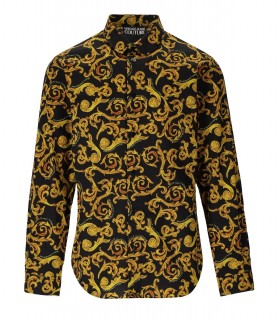 CAMISA SKETCH COUTURE NEGRA VERSACE JEANS COUTURE