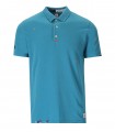 BOB FINLEY LIGHT BLUE POLO SHIRT