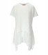 TWINSET WHITE LACE T-SHIRT
