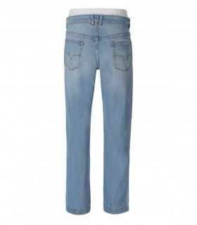 VERSACE JEANS COUTURE HELLBLAUE JEANS MIT LOGO