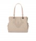 BOLSO SHOPPING CHARM EN LONA ROSA NUDE EMPORIO ARMANI