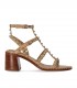 SANDALIA DE TACÓN JEN BEIGE ASH