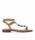 ASH PARTY BEIGE FLACHE SANDALE