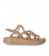 ASH VENUS BEIGE PLATFORM SANDAAL