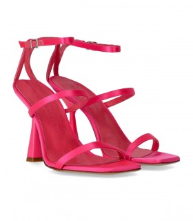 SANDALIA DE TACÓN TELEN FUCSIA SERGIO LEVANTESI