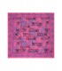 VERSACE JEANS COUTURE LOGO COUTURE FUCHSIA FOULARD SJAAL