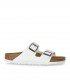 BIRKENSTOCK ARIZONA BIRKO-FLOR WIT SANDAAL