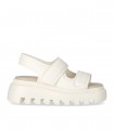 VIC MATIÉ SLIPPER WHITE PLATFORM SANDAL
