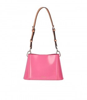 FURLA FLEUR S PINK SHOULDER BAG