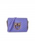 BOLSO BANDOLERA LOVE CLICK MINI CHEVRON MORADO PINKO