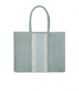 DE SIENA PORTOFINO HELLBLAUE SHOPPERTASCHE