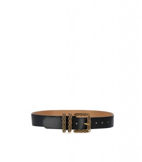 CEINTURE AVEC BOUCLE CHAINE NOIRE TWINSET