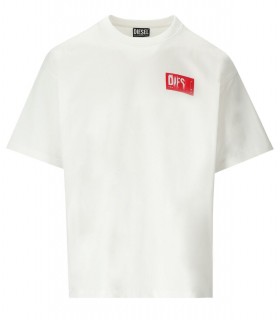 T-SHIRT T-NLABEL BLANC DIESEL