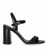 NCUB BLACK HEELED SANDAL