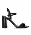 NCUB BLACK HEELED SANDAL