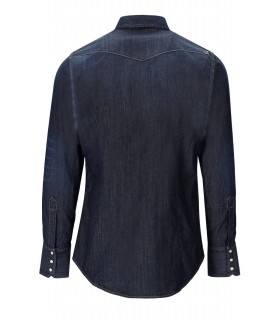 CAMISA CLASSIC WESTERN DENIM AZUL DSQUARED2