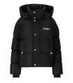 ABRIGO ACOLCHADO PUFF NEGRO LOGO DSQUARED2