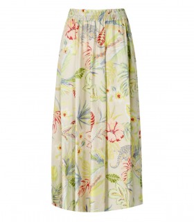 TWINSET GIUNGLA IVORY LONG SKIRT