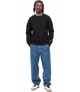 CARHARTT WIP CHASE SCHWARZ SWEATSHIRT