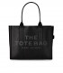 MARC JACOBS THE LEATHER LARGE TOTE BLACK BAG