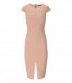 VESTIDO TUBO ROSA ELISABETTA FRANCHI CON CHARMS