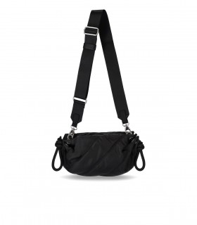 GANNI RECYCLED TECH ZWART CROSSBODY TAS