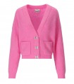CARDIGAN EN LAINE ROSE GANNI